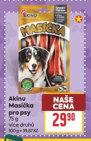 Akinu Masíčka pro psy 75 g