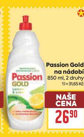 Passion Gold na nádobí 850 ml