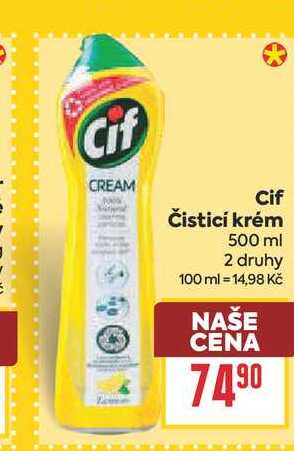 Cif Čisticí krém 500 ml
