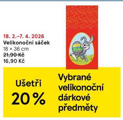 Velikonoční sáček 