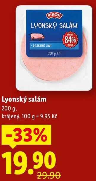 Lyonský salám, 200 g