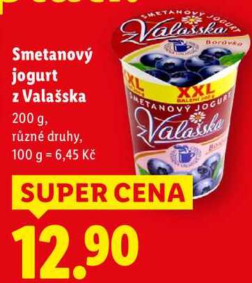 Smetanový jogurt z Valašska, 200 g