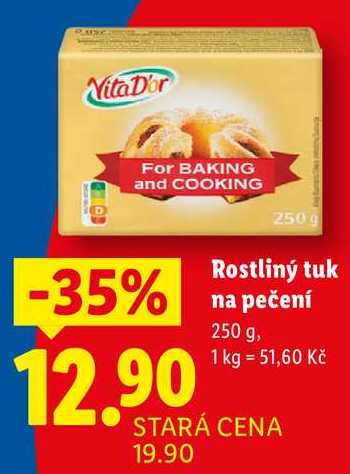 Rostliný tuk na pečení, 250 g