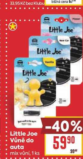 Little Joe Vůně do auta mix vůní, 1 ks