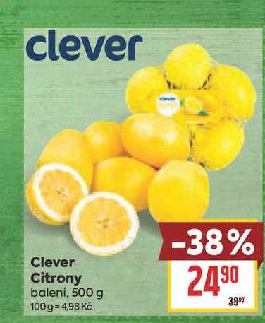 Clever Citrony balení, 500 g