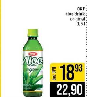 OKF aloe drink original 0,5l