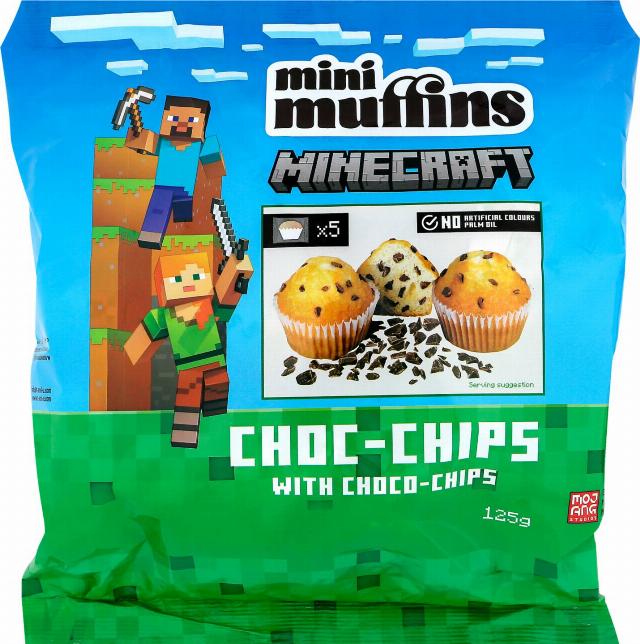 MINECRAFT Mini muffins
