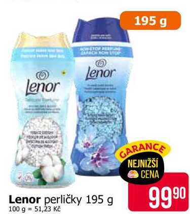 Lenor Unstoppables Vonné Perličky 375g, 