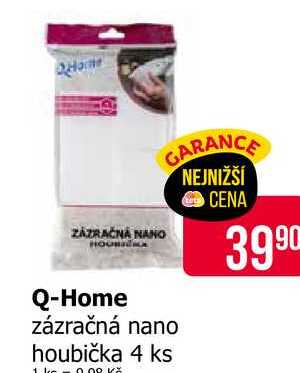 Q-Home zázračná nano houbička 4 ks