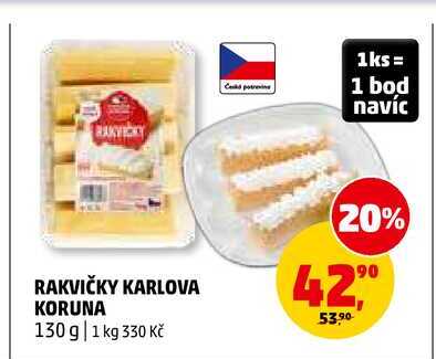 RAKVIČKY KARLOVA KORUNA, 130 g