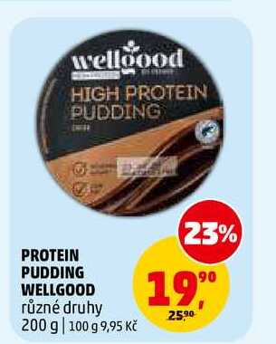 PROTEIN PUDDING WELLGOOD, 200 g
