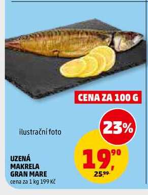 UZENÁ MAKRELA GRAN MARE, 1 kg 
