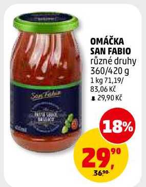 OMÁČKA SAN FABIO, 360 g