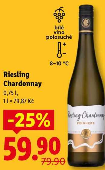Riesling Chardonnay, 0,75 l