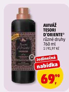 AVIVÁŽ TESORI D'ORIENTE, 760 ml