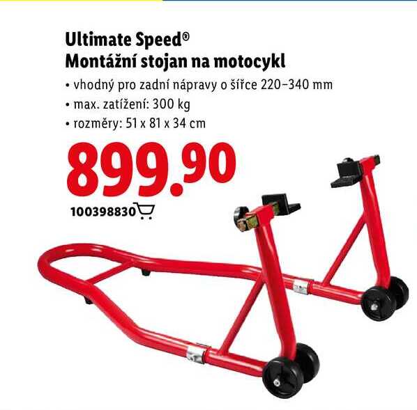 Ultimate Speed Montážní stojan na motocykl