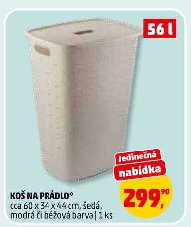 KOŠ NA PRÁDLO, 1 ks