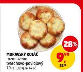MORAVSKÝ KOLÁČ, 70 g 