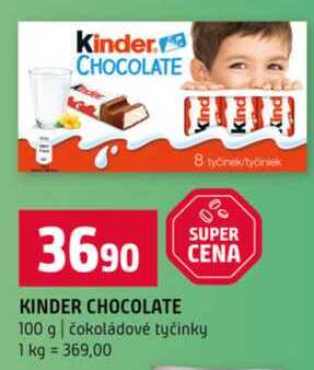 KINDER CHOCOLATE 100 g