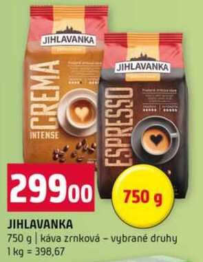JIHLAVANKA 750 g