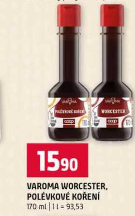 VAROMA WORCESTER, POLÉVKOVÉ KOŘENÍ 170 ml
