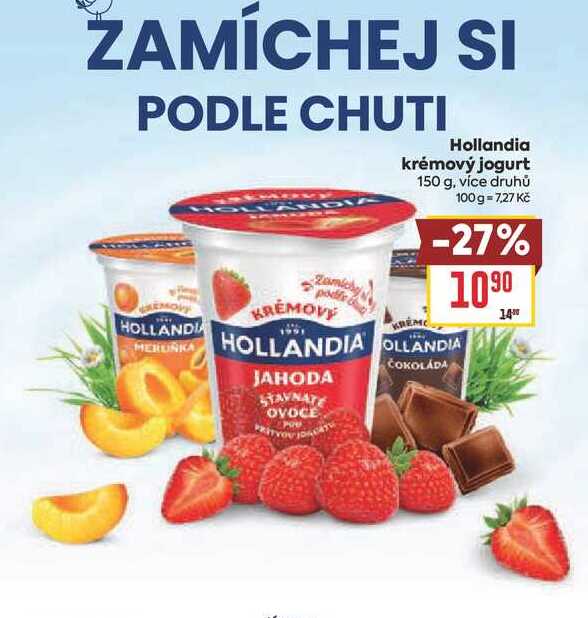 Hollandia krémový jogurt 150 g