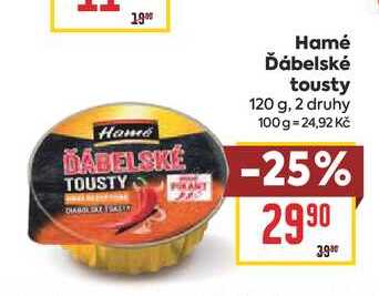 Hamé Ďábelské tousty 120 g