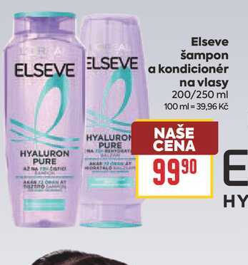 Elseve šampon a kondicionér na vlasy 200/250 ml 