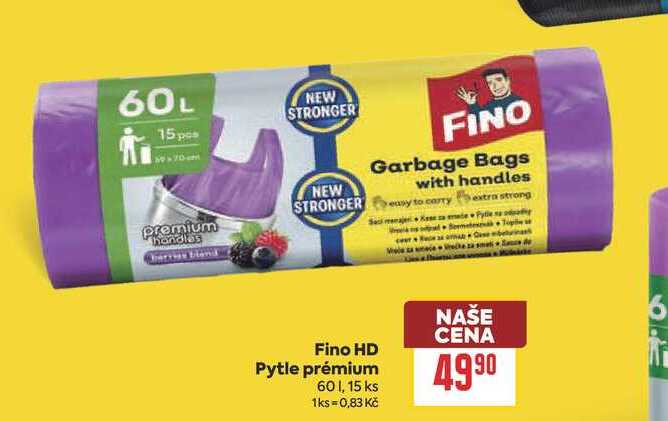 Fino HD Pytle prémium 60 1,15 ks