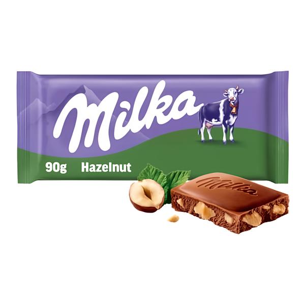 Milka čokoláda oříšková