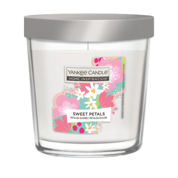 Yankee Candle Vonná svíčka ve skle střední Sweet Petals