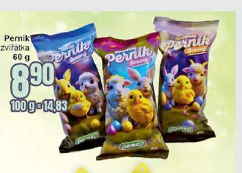 Perník zvířátka 60 g