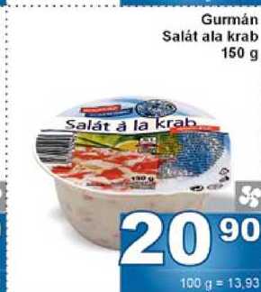 Gurmán Salát ála krab 150 g