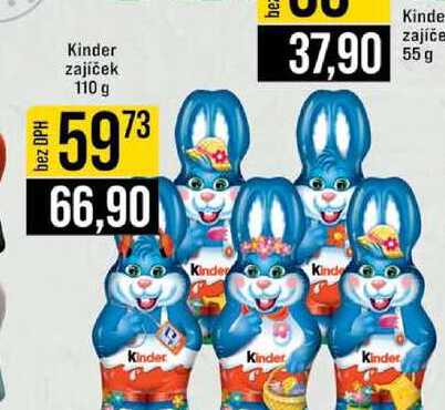 Kinder zajíček 110 g