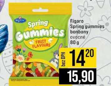 Figaro Spring gummies bonbony ovocné 80 g
