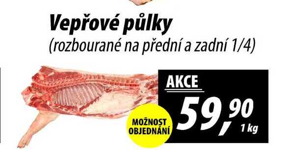 Vepřové půlky, 1 kg
