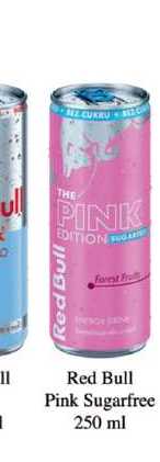 Red Bull Pink Sugarfree 250 ml 