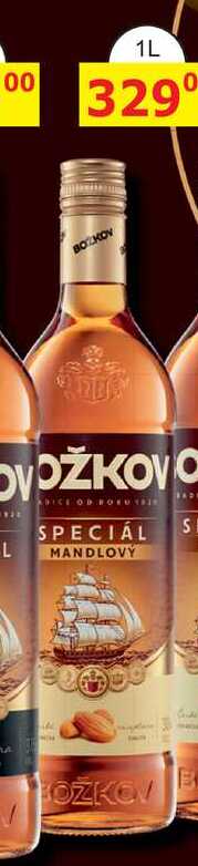 Božkov Speciál mandlový 1l