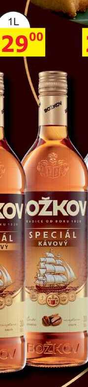 Božkov Speciál kávový 1l