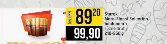 Storck Merci Finest Selection bonboniera různé druhy 210-250 g