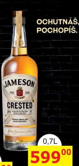 JAMESON CRESTED 0,7L 