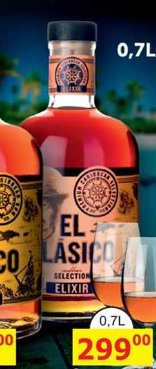 El Clásico Elixír 0,5l 30%