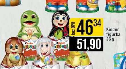 Kinder figurka 36 g 
