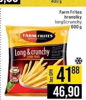 Farm Frites hranolky long&crunchy 600 g 