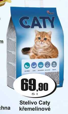 Stelivo Caty křemelinové 5 L