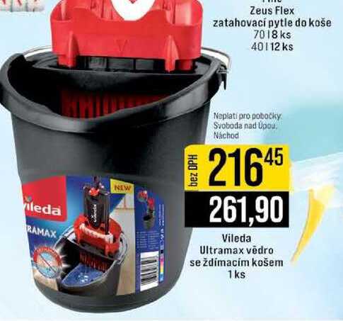 Vileda Ultramax vėdro se ždímacím košem 1ks 