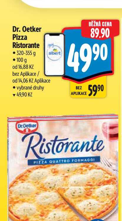 Dr. Oetker Pizza Ristorante 320-355 g