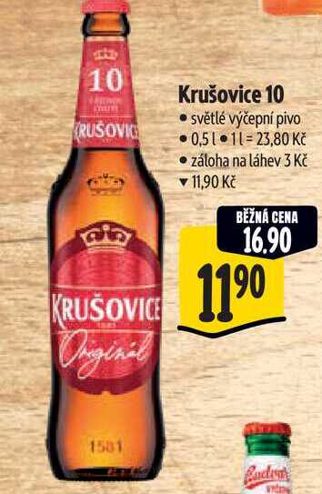   Krušovice 10 0,5 l