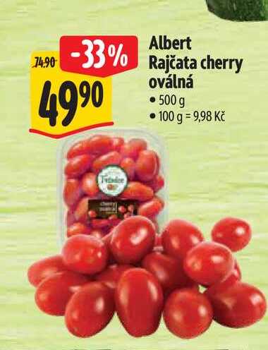Albert Rajčata cherry oválná 500 g