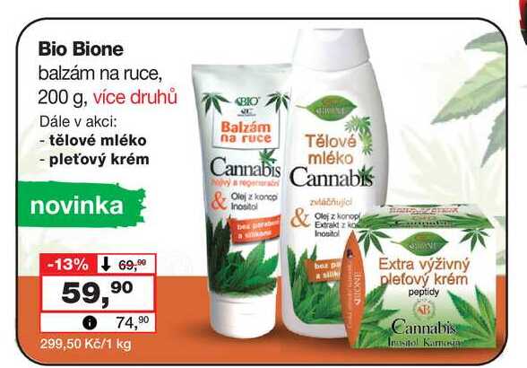 Bio Bione balzám na ruce, 200 g